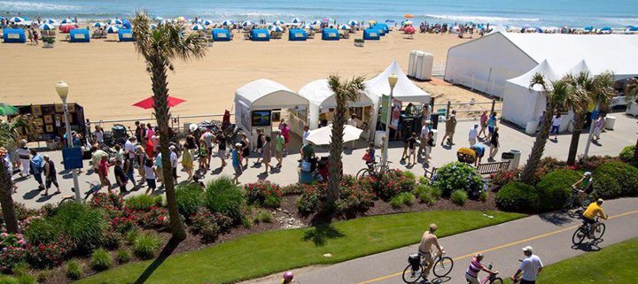 Virginia Beach Hotels - Oceanfront Virginia Beach Events - MOCA Boardwalk Art Show