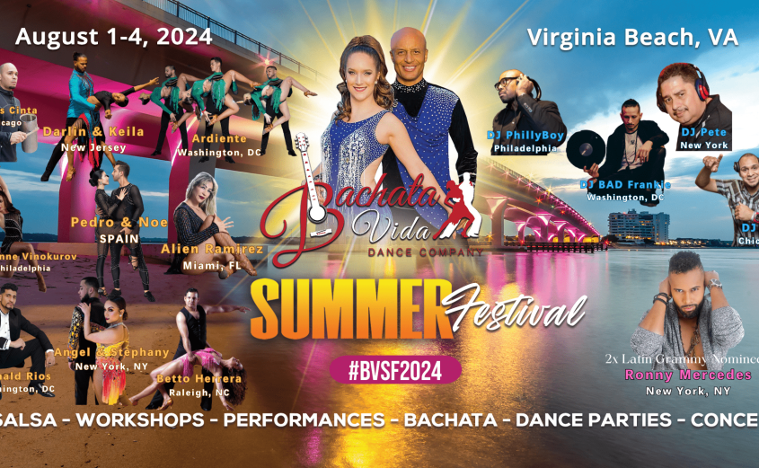 Bachata Vida Summer Festival 2024 Virginia Beach