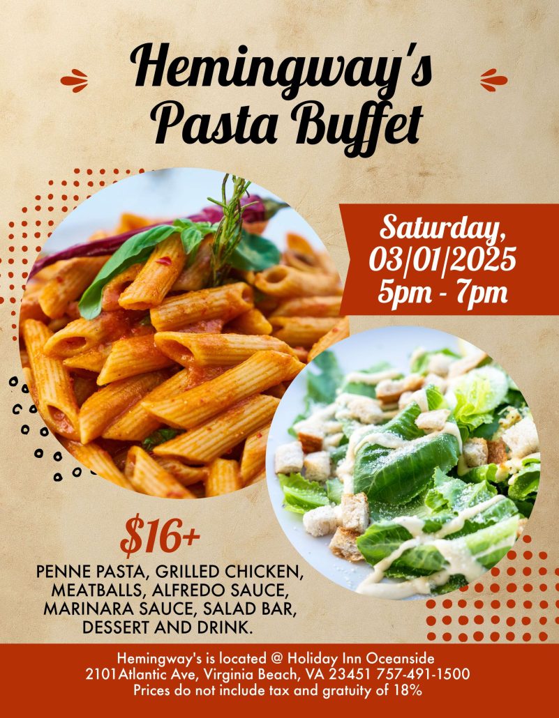 2025 DECA Pasta Buffet 03.01.2025